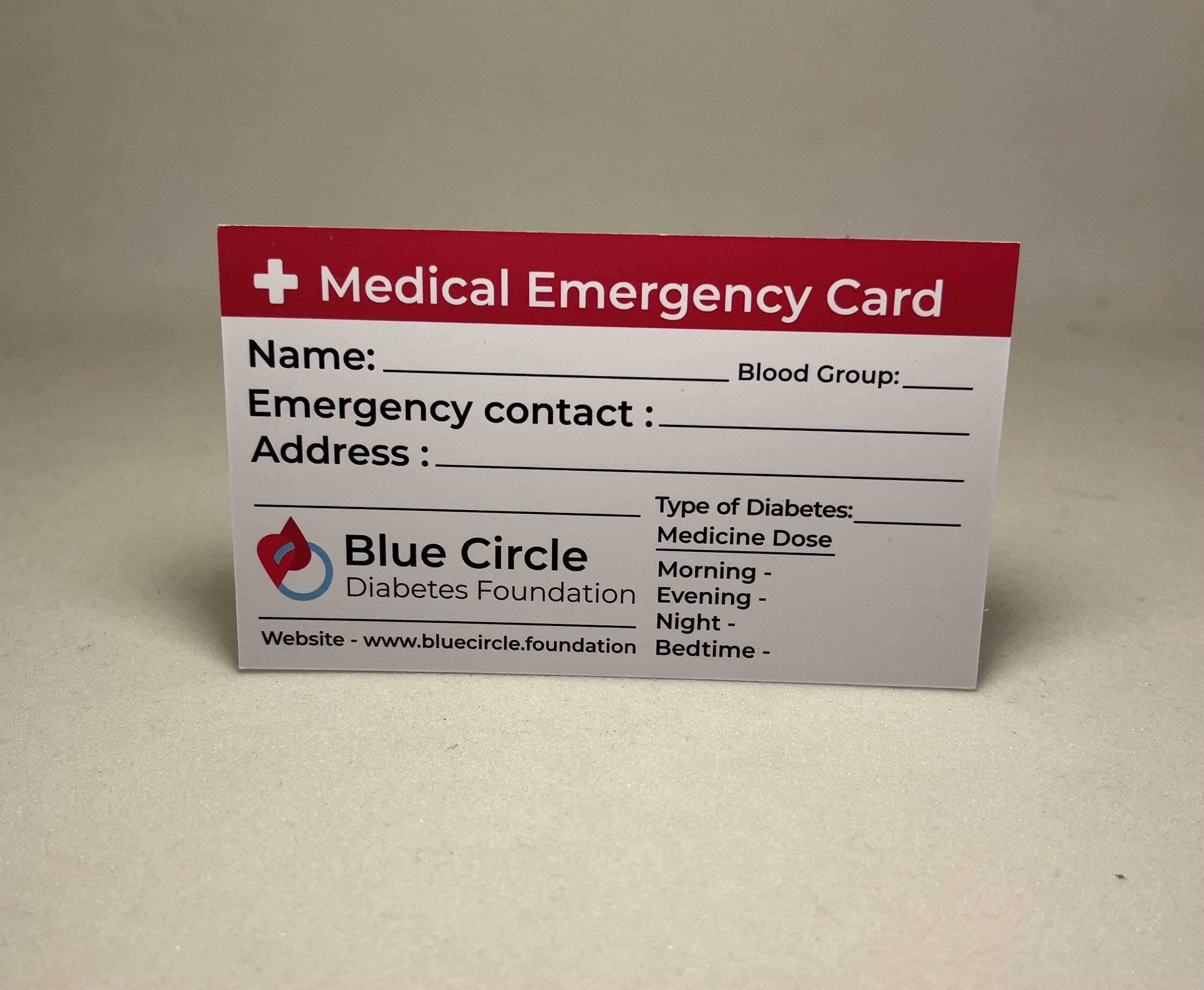 Medical ID Card